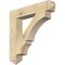 Ekena Millwork Balboa Arts & Crafts Rough Sawn Bracket, Douglas Fir, 6"W x 36"D x 36"H BKT06X36X36BOA03RDF - alternate 1